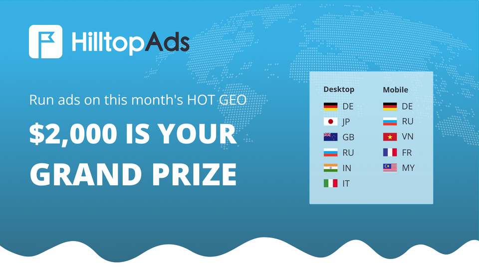 HOT GEOs: Run ad campaigns and get up to $2,000